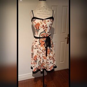 Dress With Oriental Print